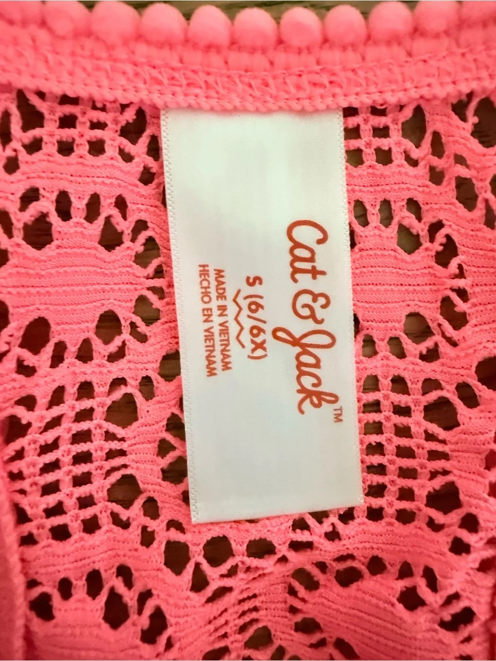Girls Crochet Cover-up